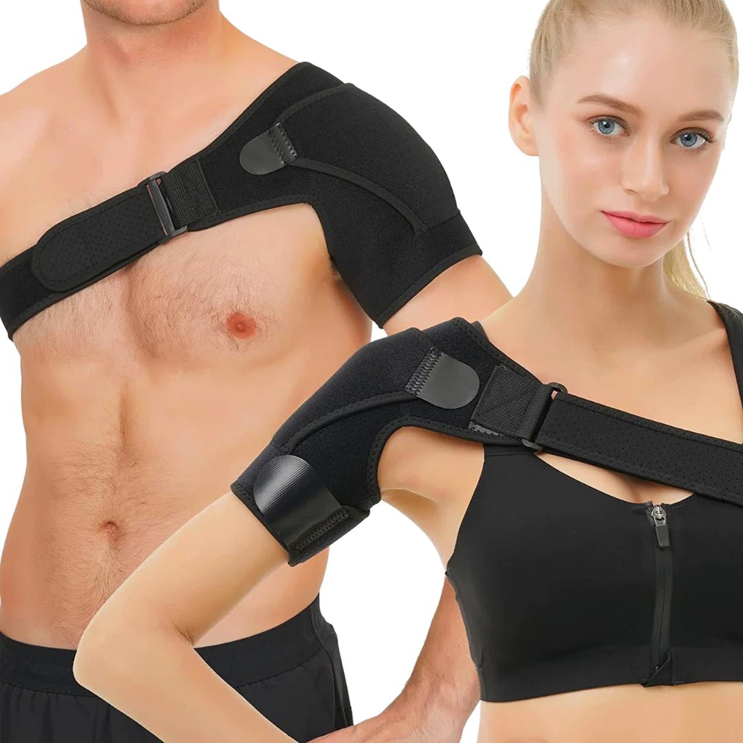 Load video: The best shoulder brace for shoulder pain discomfort rotator cuff