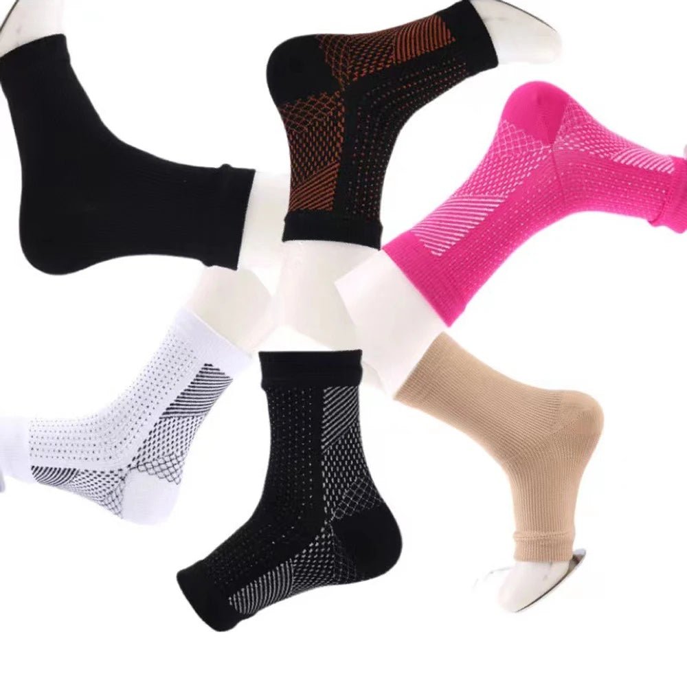 SootheStride Compression Ankle Sleeves - pluscompress